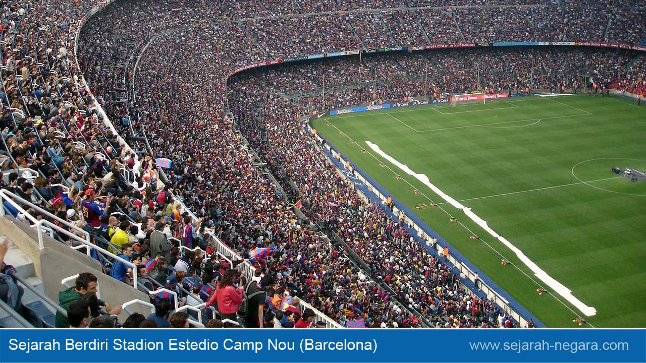 Sejarah Berdiri Stadion Estedio Camp Nou (Barcelona)