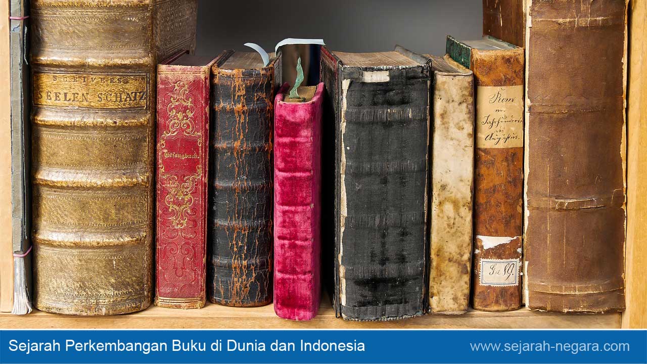 Sejarah Perkembangan Buku di Dunia dan Indonesia