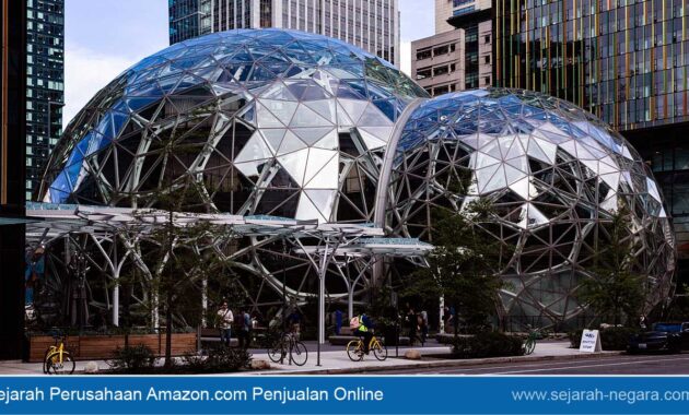 Sejarah Perusahaan Amazon.com Penjualan Online