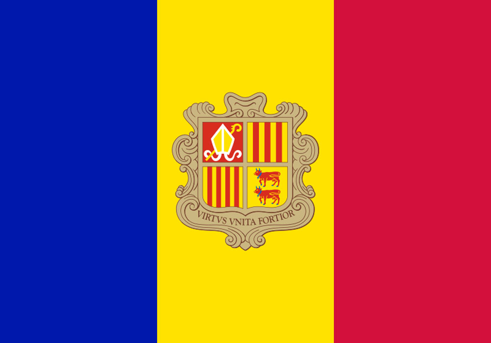 Bendera Andorra