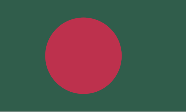 Sejarah Bangladesh 2 Bendera negara Bangladesh