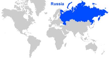 Peta Rusia 4 Peta Letak Rusia
