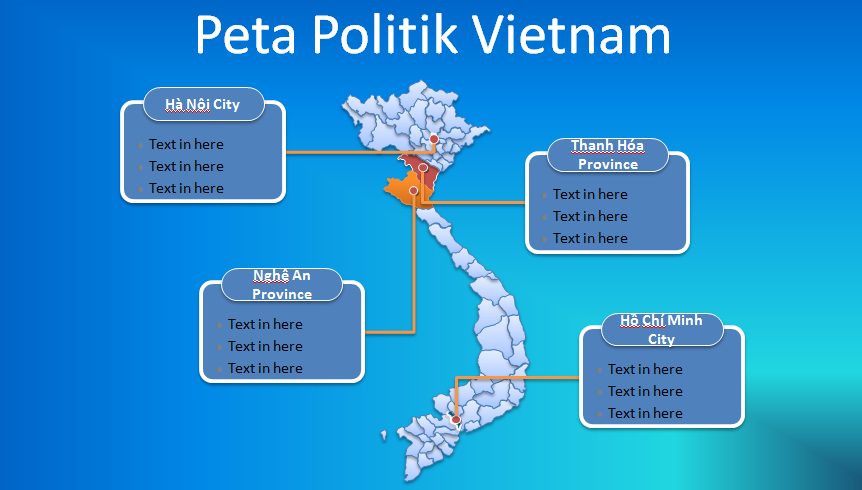 image: Slide 2 Template PPT Peta Vietnam