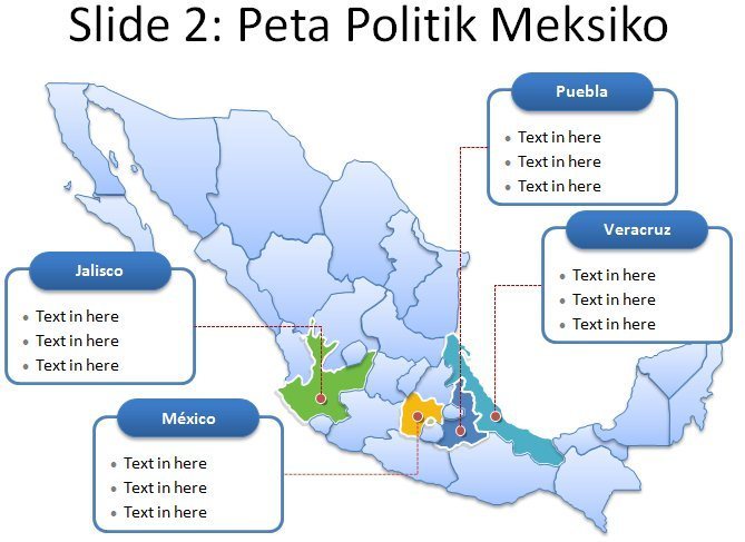 PPT Peta Meksiko 1 image:Slide 2 Peta Meksiko