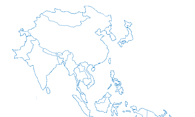 Peta buta Asia