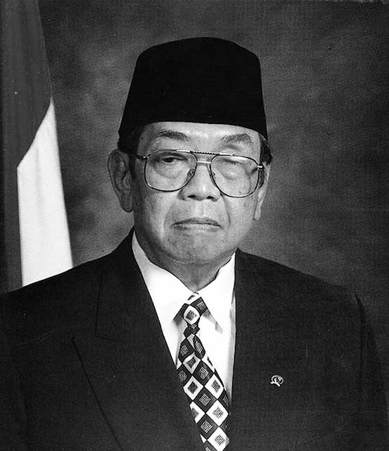 Presiden Abdurrahman Wahid Gusdur hitam putih