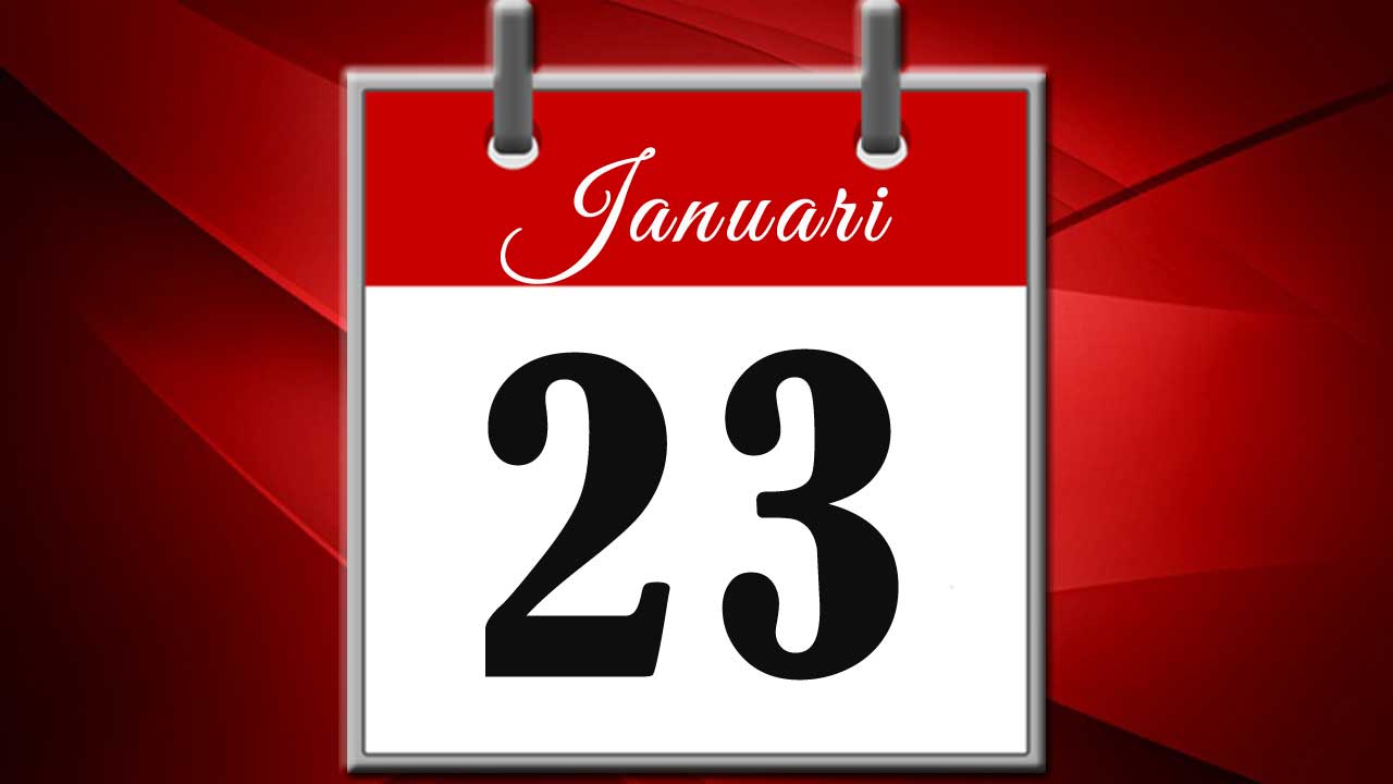 23 januari