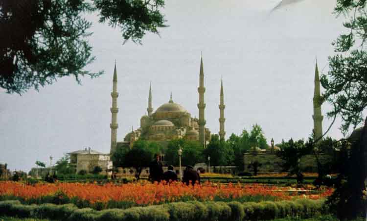 Masjid Biru di Istambul Turki