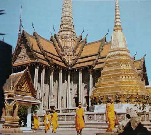 Kuil Budha Zamrud di Bangkok, Thailand