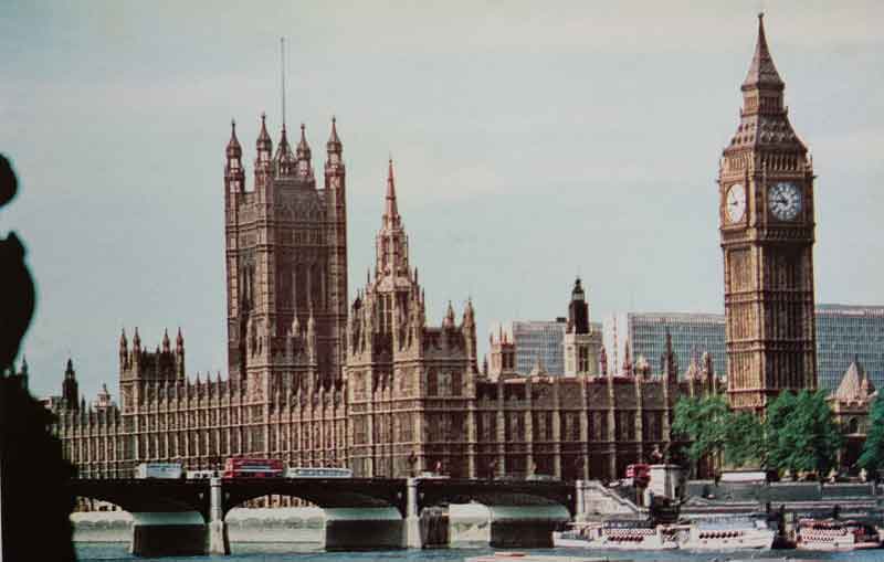 Menara Big Ben dan gedung parlemen London