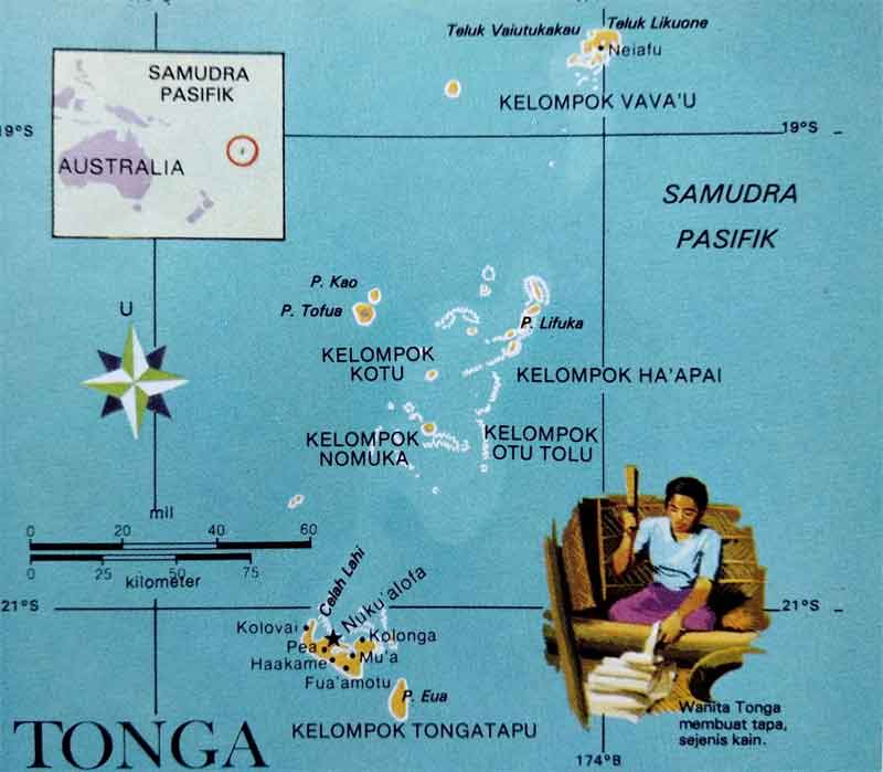 Tonga, Negara 150 Pulau