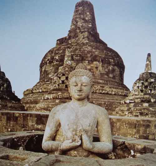 Stupa candi Borobudur Indonesia