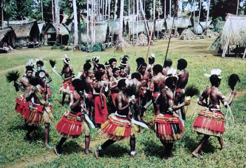 Tarian tradisional Trobriand, Oseania