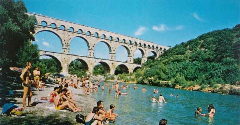 Pont du Gard, dekat Nimes