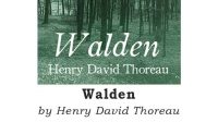 Walden by Henry David Thoreau | Walden by Henry David Thoreau Walden by Henry David Thoreau