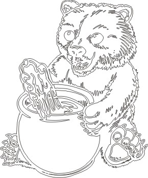 Bear5013014 outline