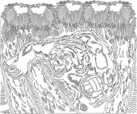 Bear5013019 outline Bear5013019 outline