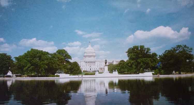 Gedung Capitol di Washington