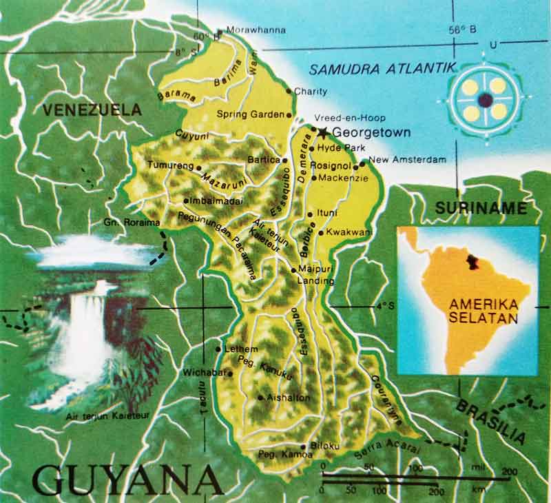 Peta Guyana