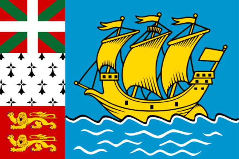 Bendera Saint Pierre dan Miquelon