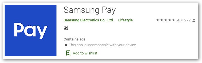 Aplikasi transfer uang Samsung Pay