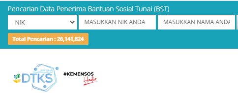 nomor kepesertaan bansos 300 ribu