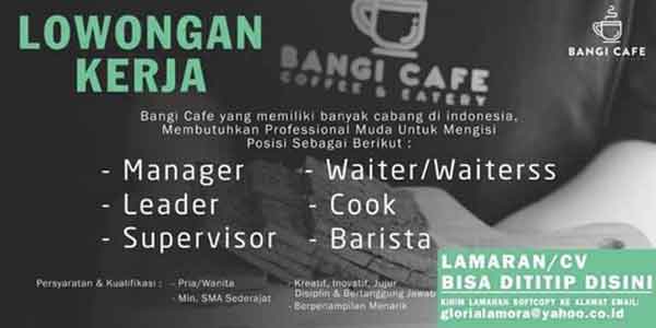 Contoh Surat Lamaran Kerja Di Cafe