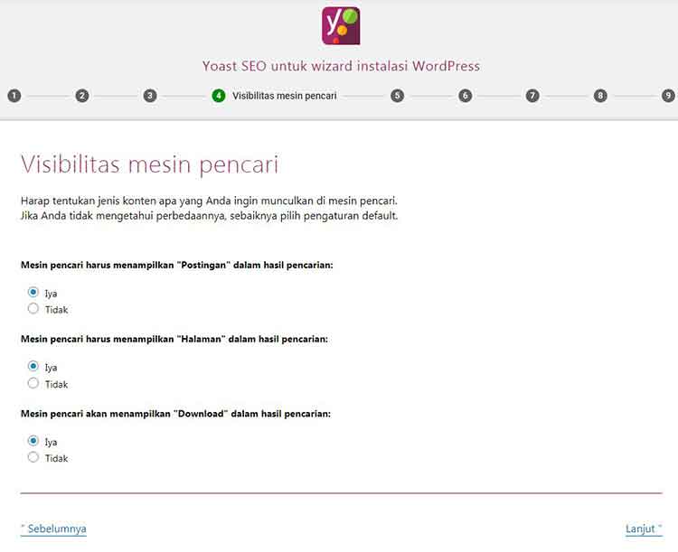 Visibilitas mesin pencari