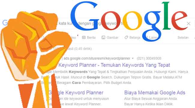 menang persaingan keyword