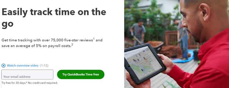 QuickBooks Time software absensi gratis terbaik untuk Bisnis