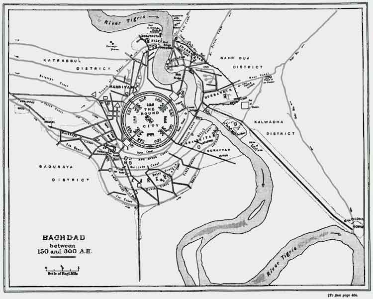 Rencana Kota Baghdad Abad Pertengahan