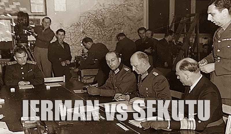 Jerman Menyerah Tanpa Syarat Kepada Sekutu Di Reims Sejarah Indonesia