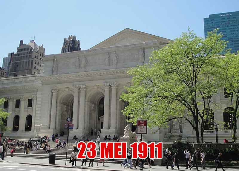 Perpustakaan Umum New York berdedikasi