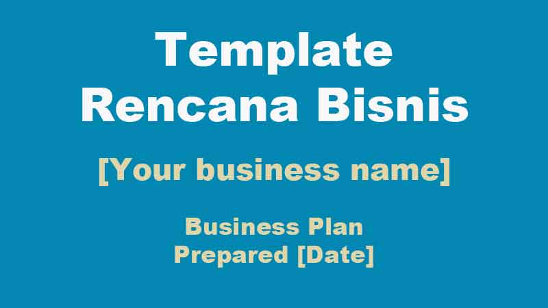 Template Rencana Bisnis