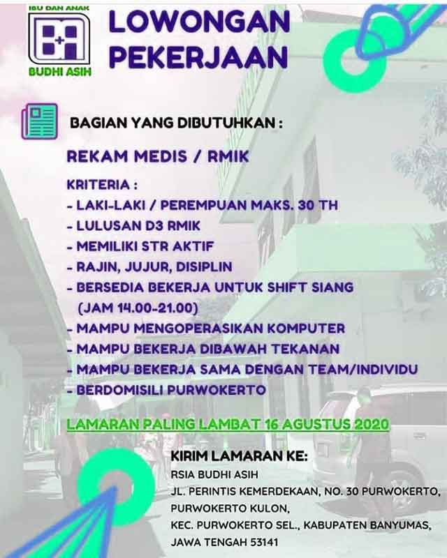 contoh Iklan Lowongan Pekerjaan