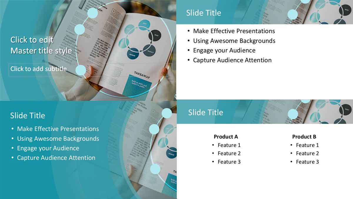 Preview slide Template PowerPoint Rencana Strategis